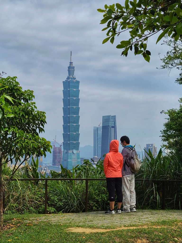 Taipei 101 from the nearby fuzhou park